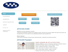 Tablet Screenshot of aphcon.org